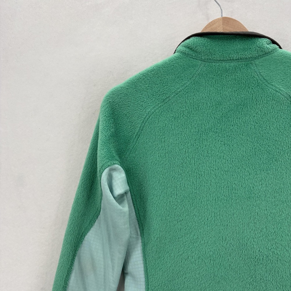 Patagonia R2 Fleece Jacket Womens Small Green Polartec Thermal Pro Full Zip - Picture 15 of 16